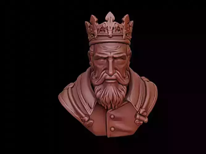 Gothic King Bust