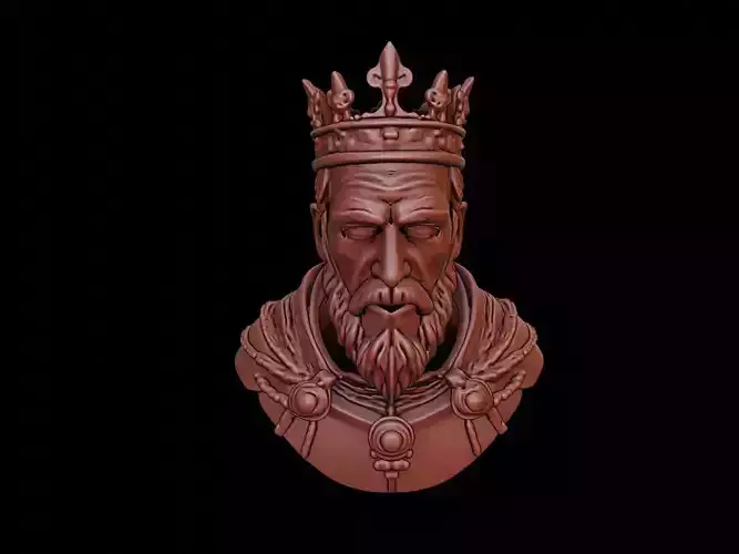 Gothic King Bust