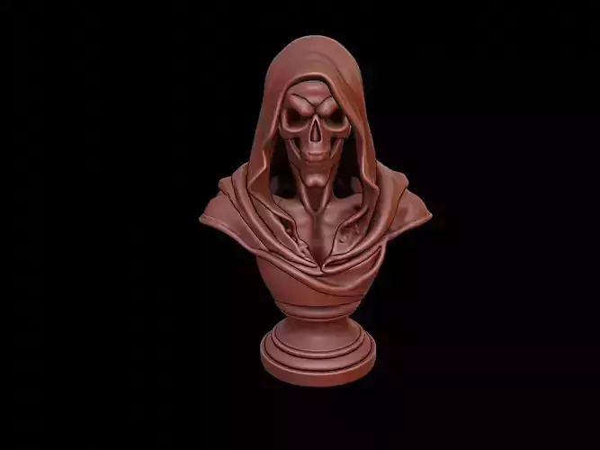 Grim Reaper Bust