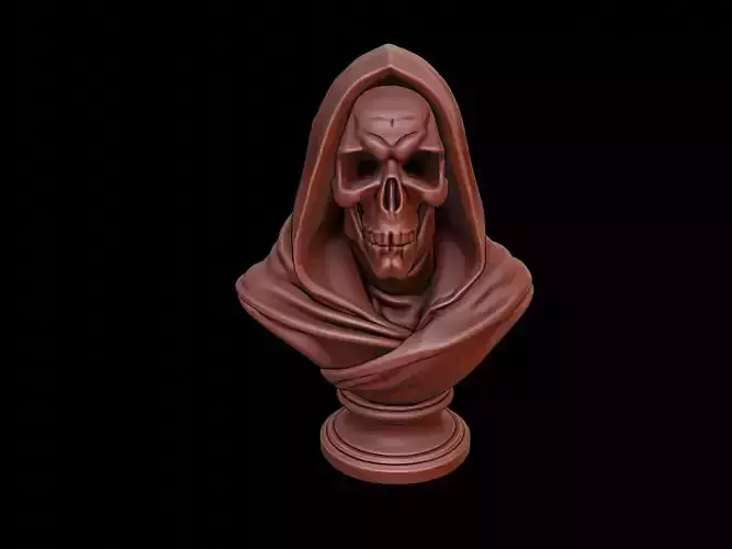 Grim Reaper Bust