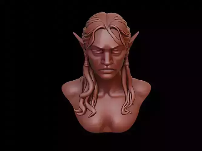 High Elf Bust
