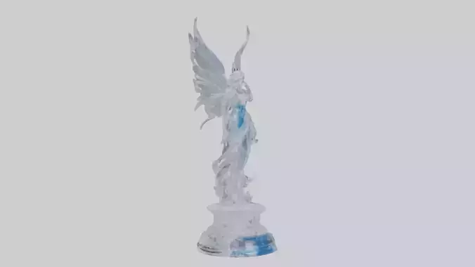 Crystal Fairy statue model