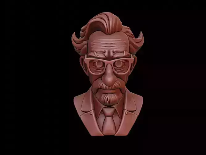 Mad Scientist Bust