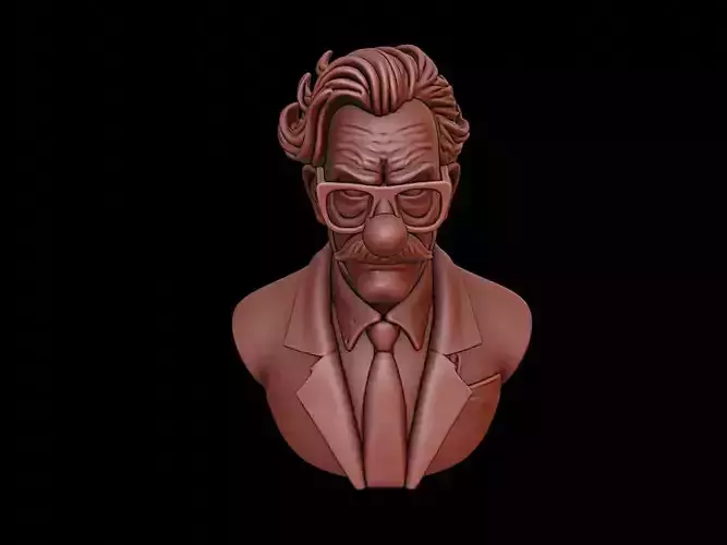 Mad Scientist Bust