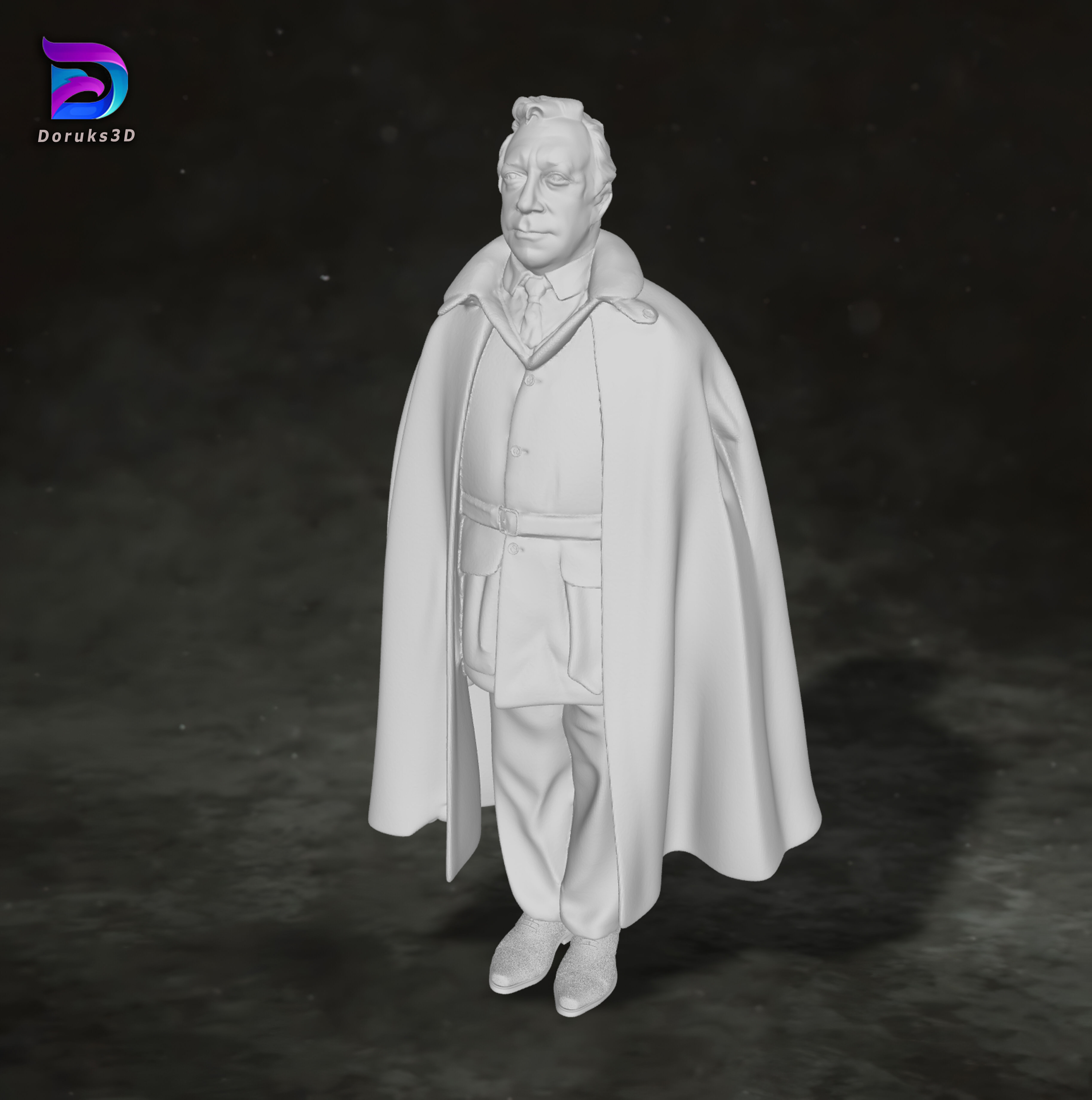 Arthur Weasley Harry Potter Action Figures Custom 3D print model_5