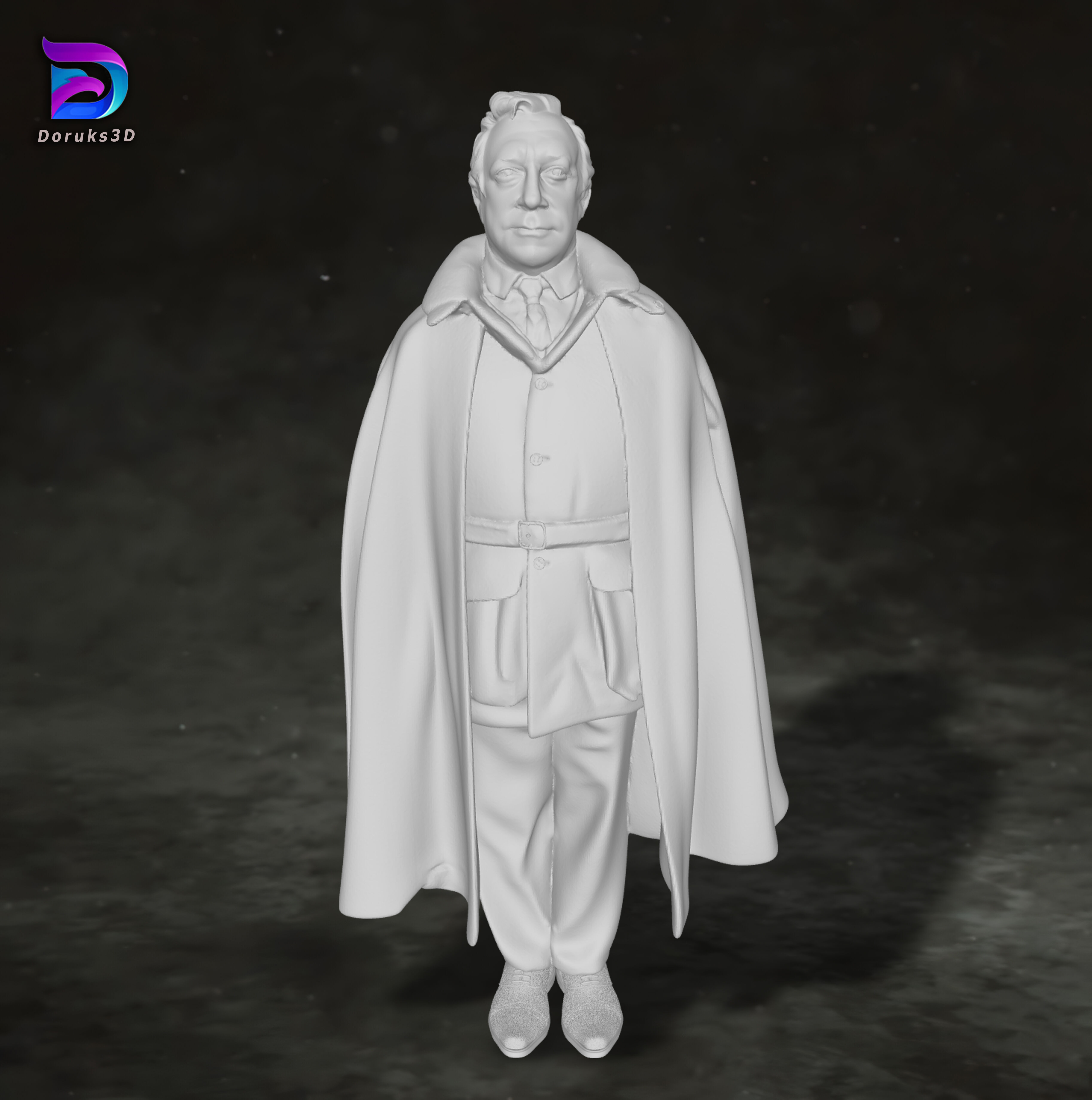 Arthur Weasley Harry Potter Action Figures Custom 3D print model_1