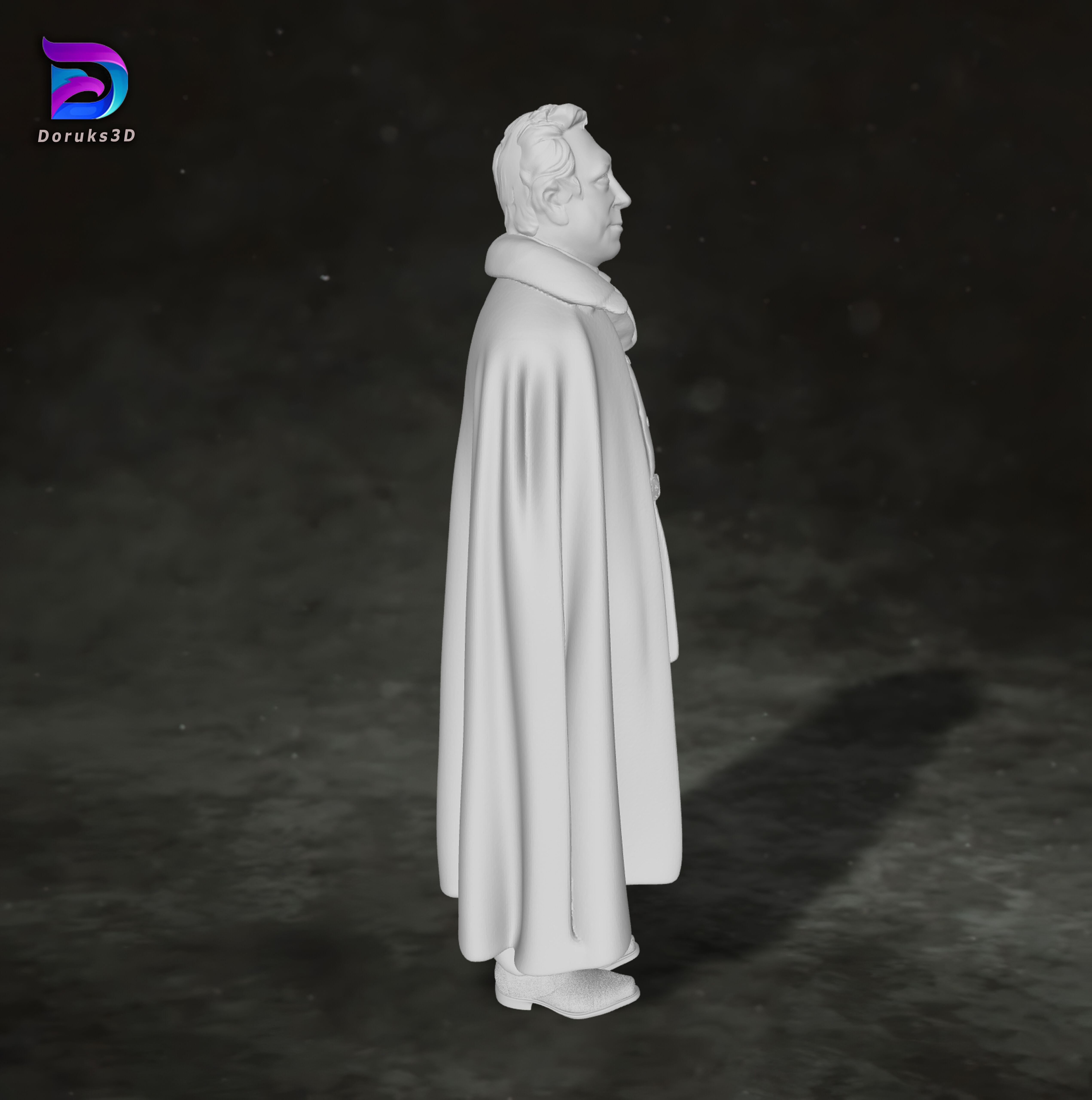 Arthur Weasley Harry Potter Action Figures Custom 3D print model_8