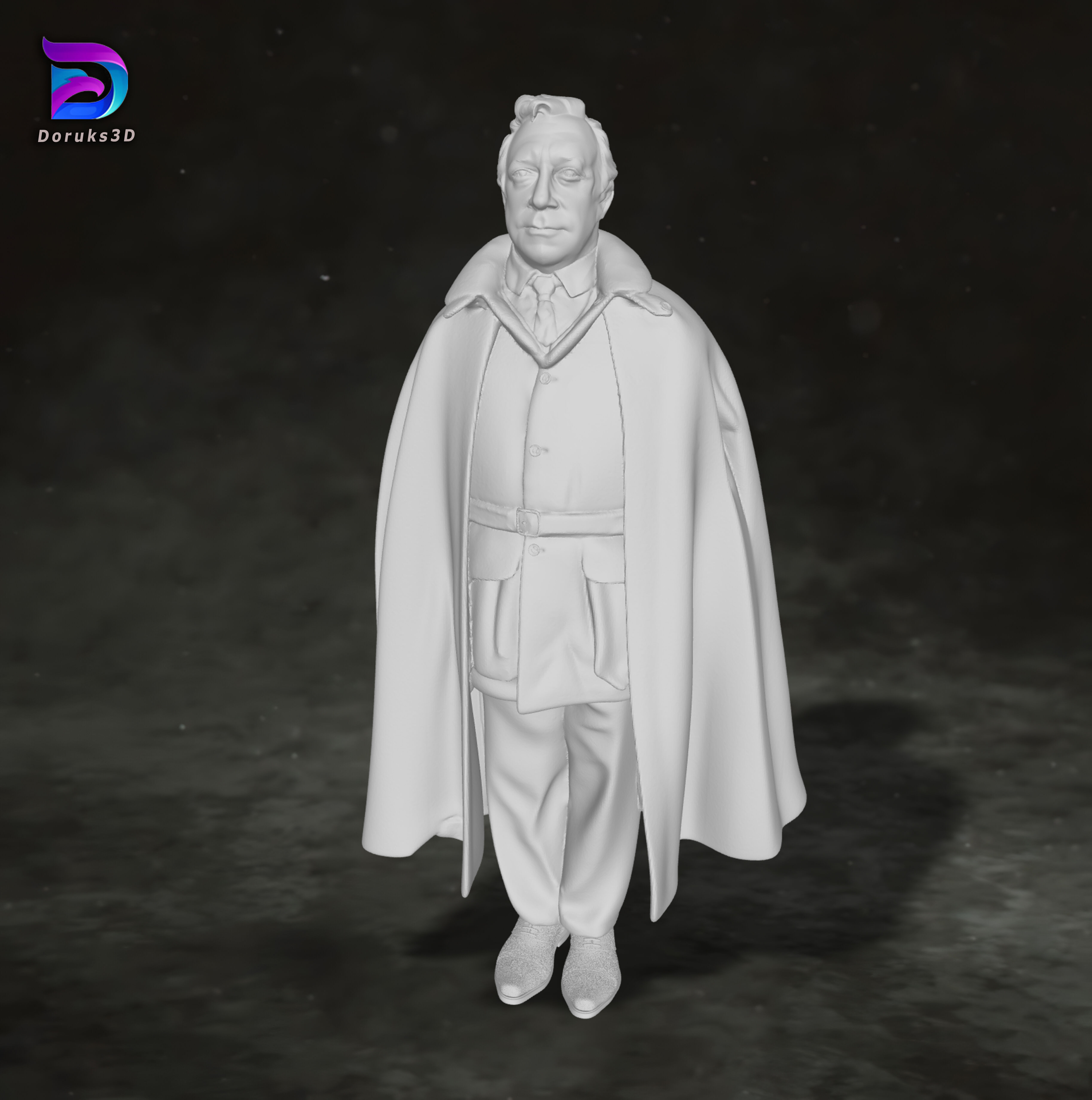Arthur Weasley Harry Potter Action Figures Custom 3D print model_10