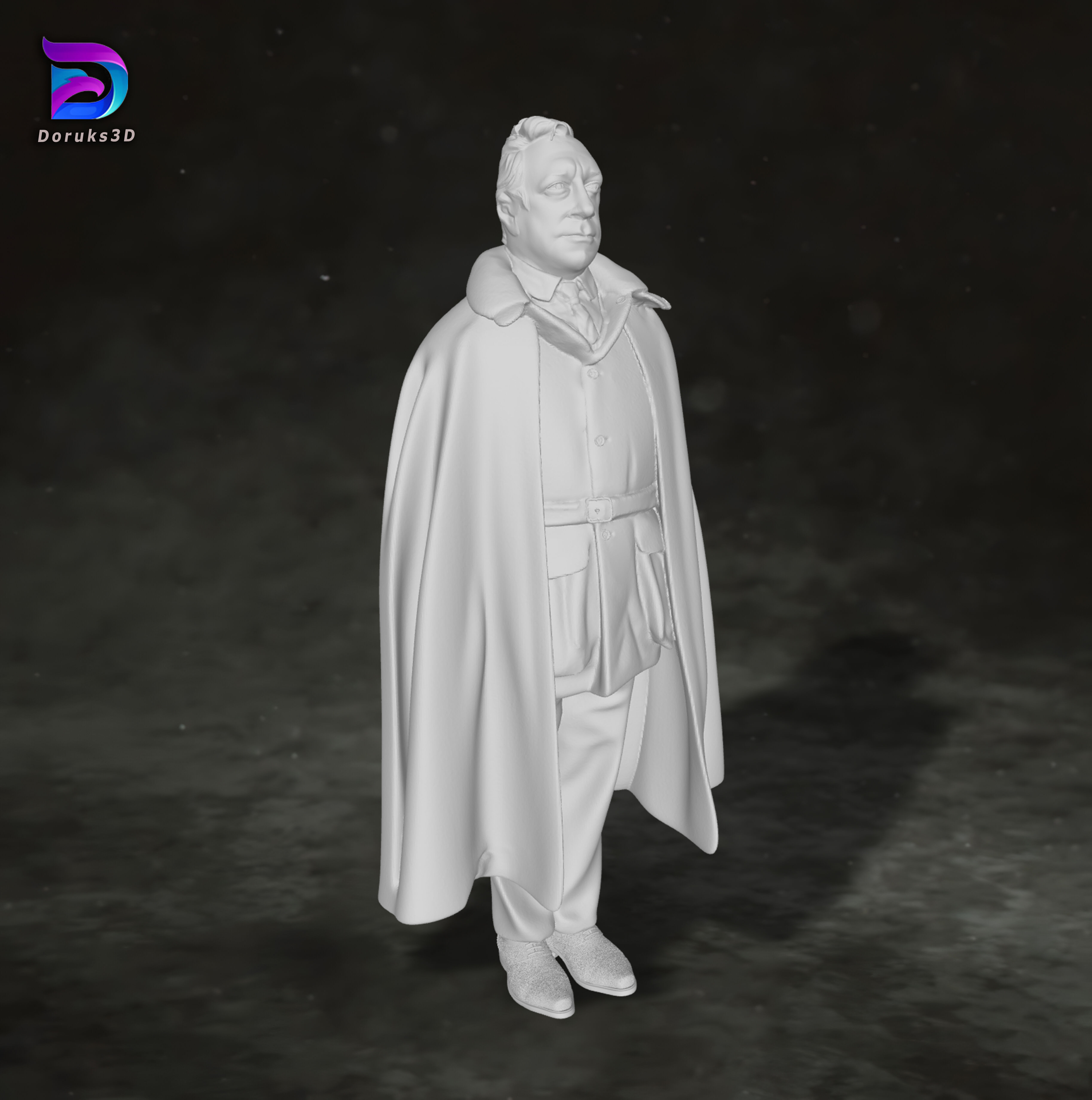 Arthur Weasley Harry Potter Action Figures Custom 3D print model_9