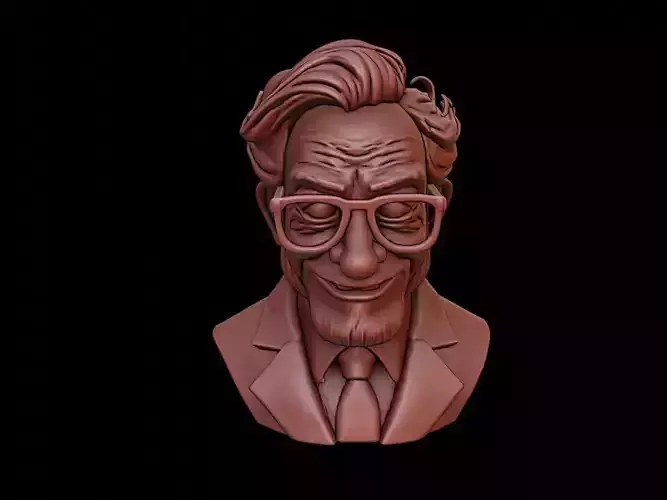 Mad Scientist Bust