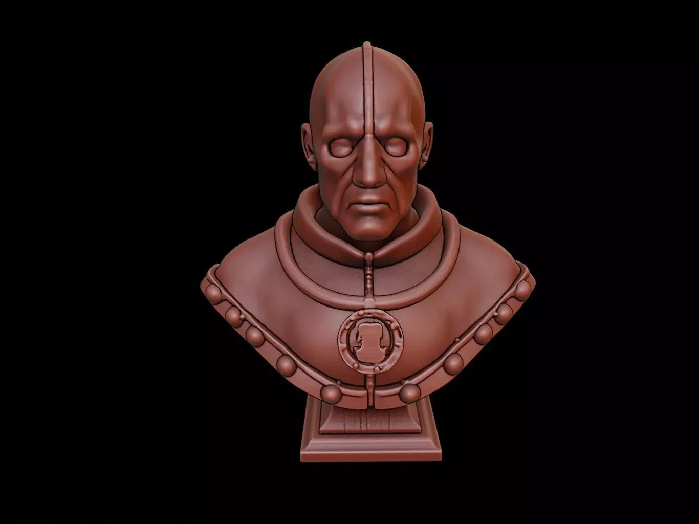 Medieval Executioner Bust 3D print model
