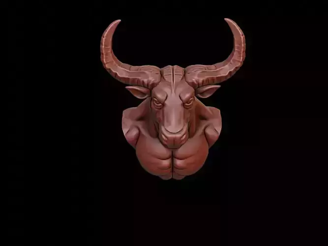 Minotaur Bust