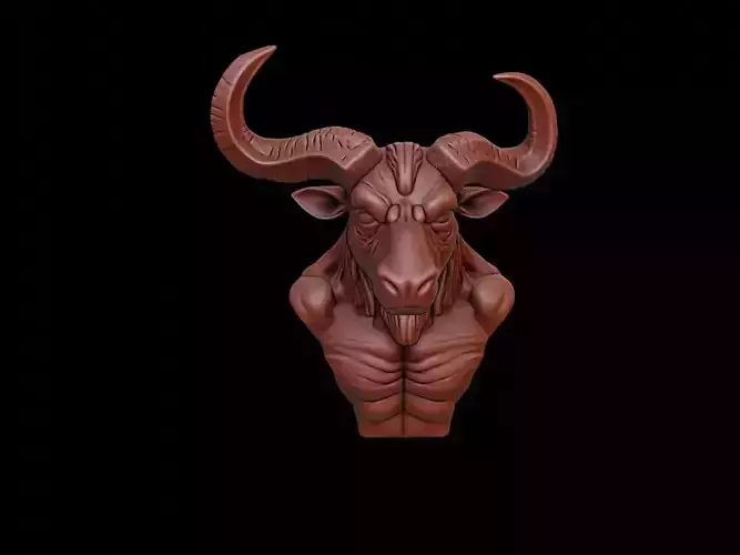 Minotaur Bust