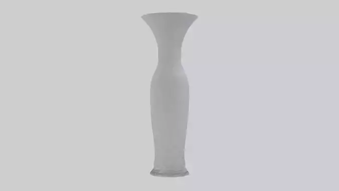 Crystal vase model