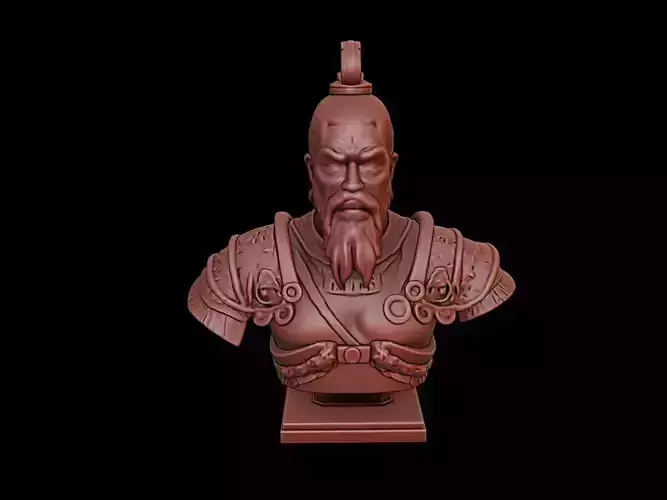Mongol Warrior Bust