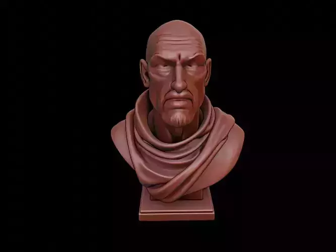 Monk Bust