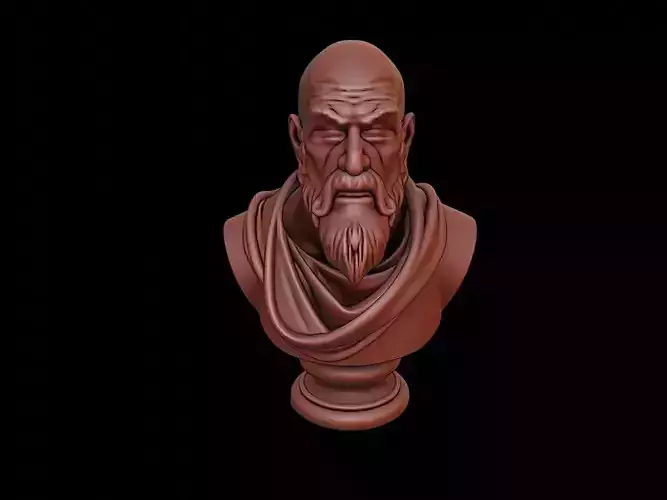 Monk Bust