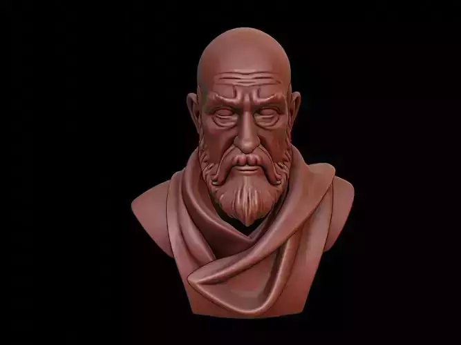 Monk Bust
