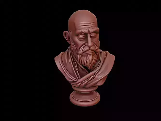 Monk Bust