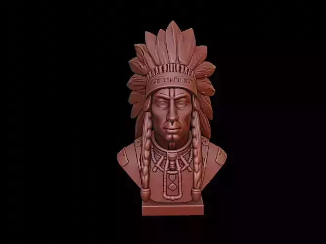 Native American Bust