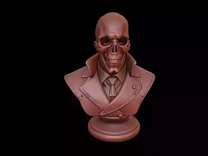 Necromancer Bust