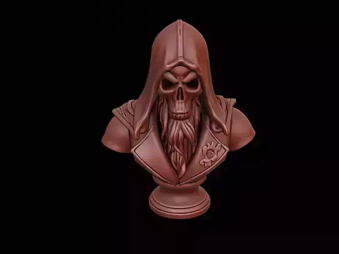 Necromancer Bust