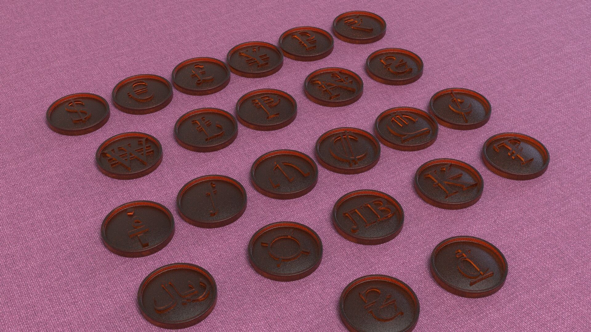 CURRENCY COIN SYMBOL 3D print model_10