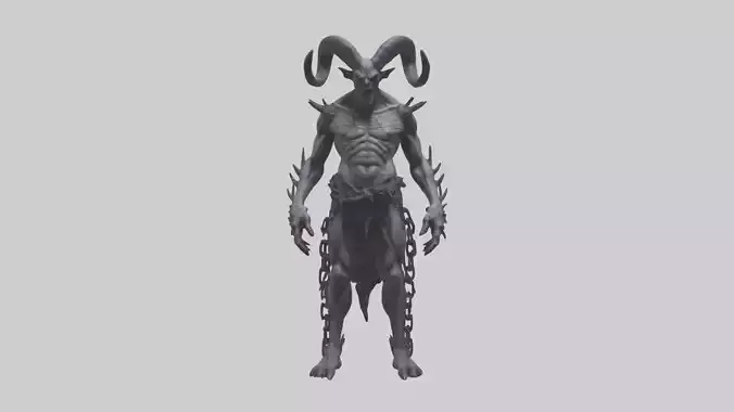 Cursed demon model
