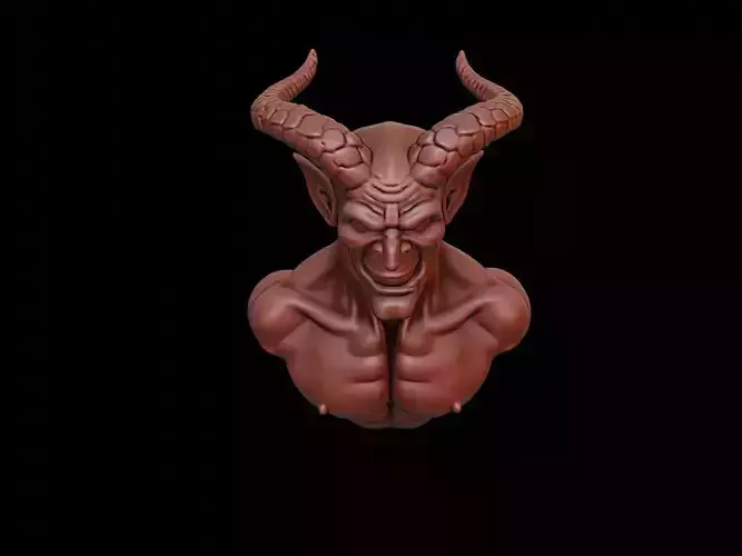 Oni Demon Bust