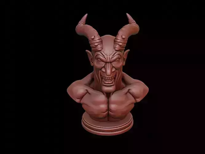 Oni Demon Bust