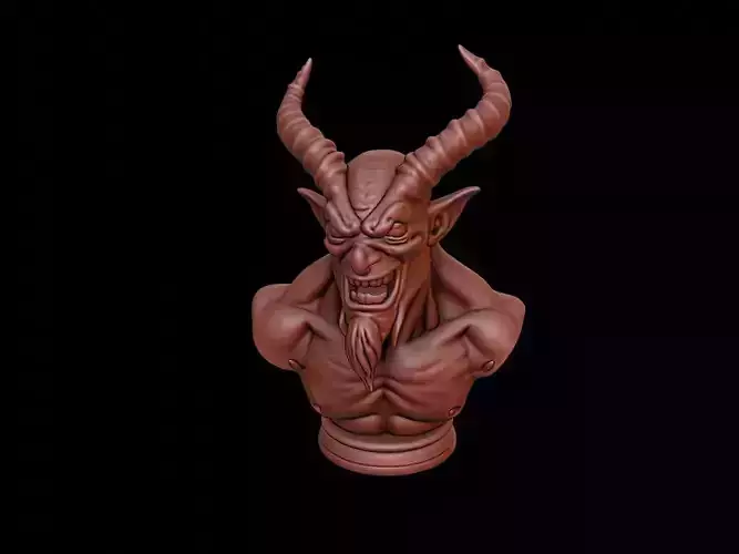 Oni Demon Bust