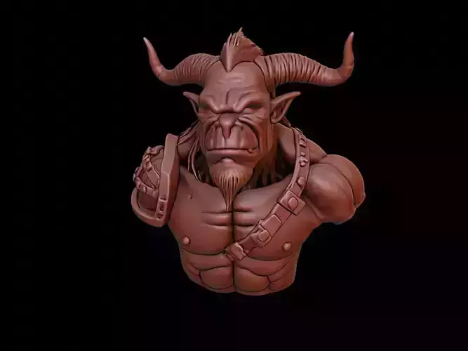 Orc Bust