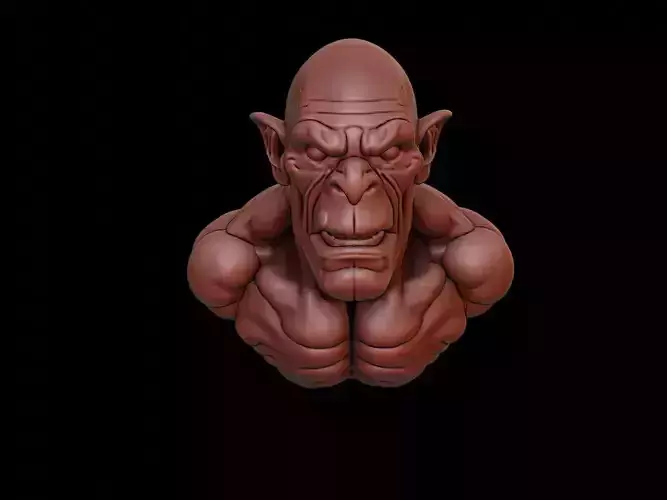 Orc Bust