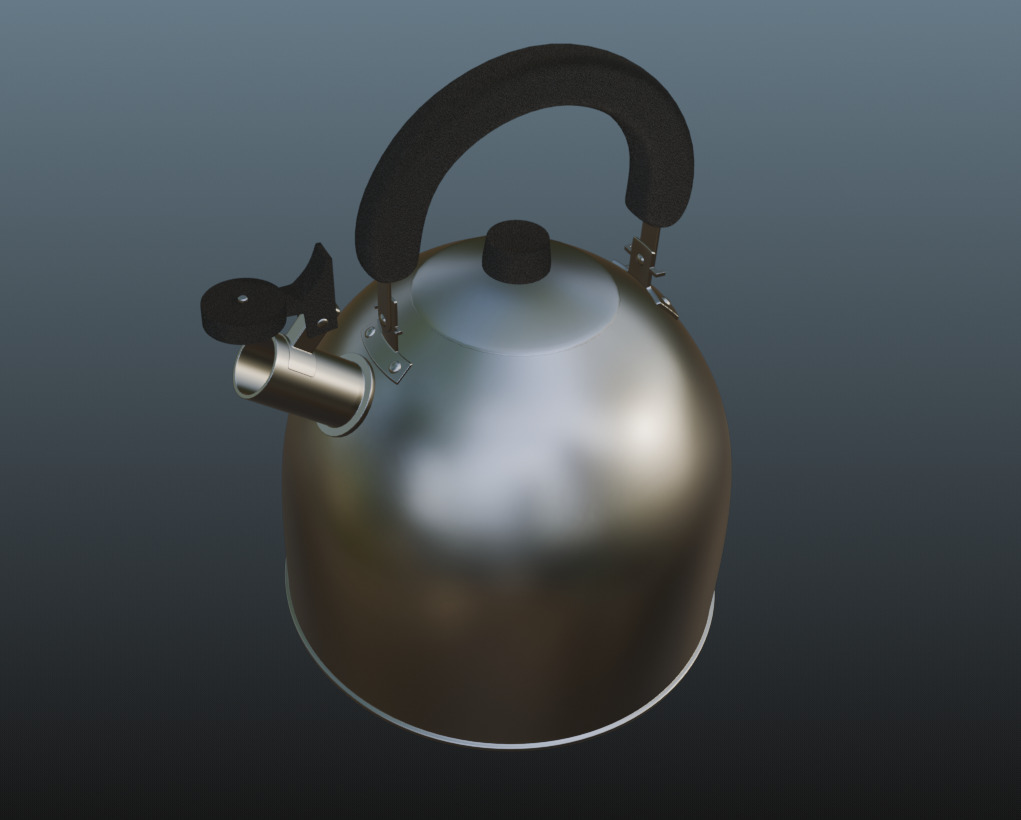 Kettle  3D model_3