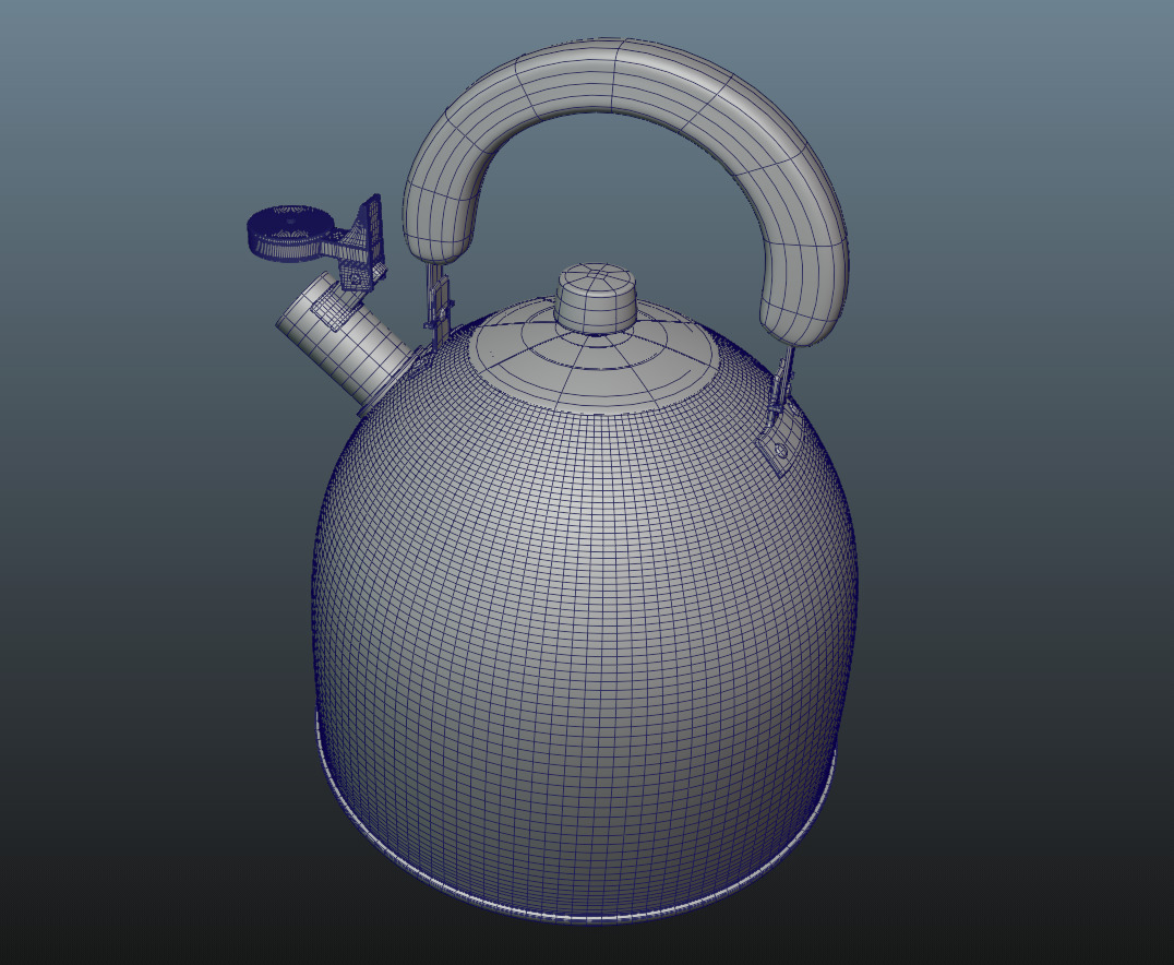 Kettle  3D model_2