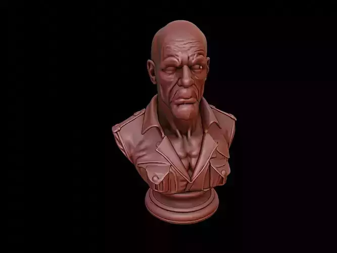 Post-Apocalyptic Survivor Bust