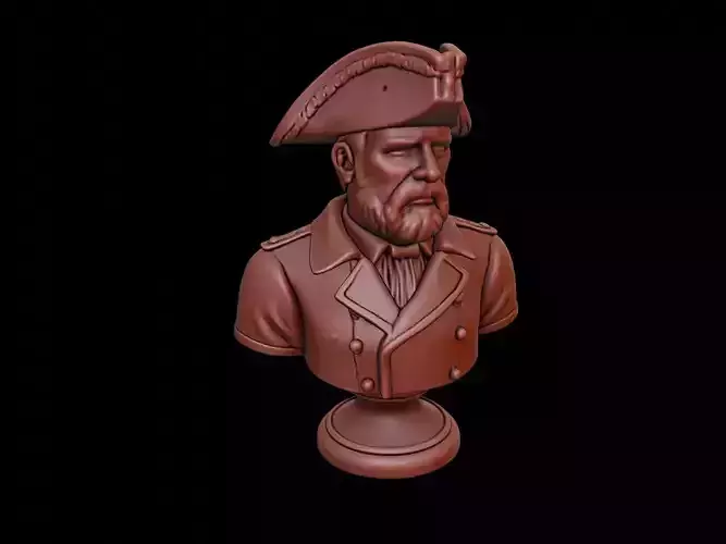 Revolutionary Soldier Bust