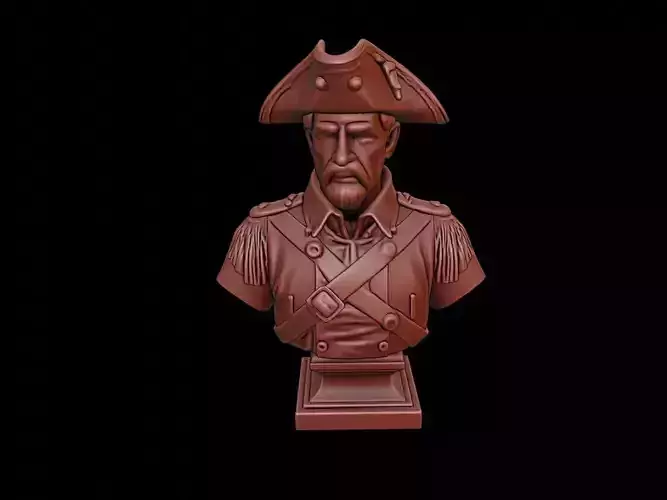 Revolutionary Soldier Bust