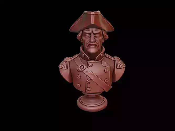 Revolutionary Soldier Bust