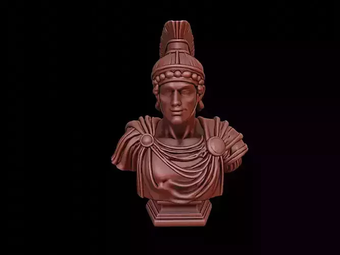 Roman Centurion Bust 3D print model