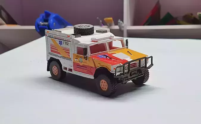 Uro Vamtac S3 Samur in Scale 64