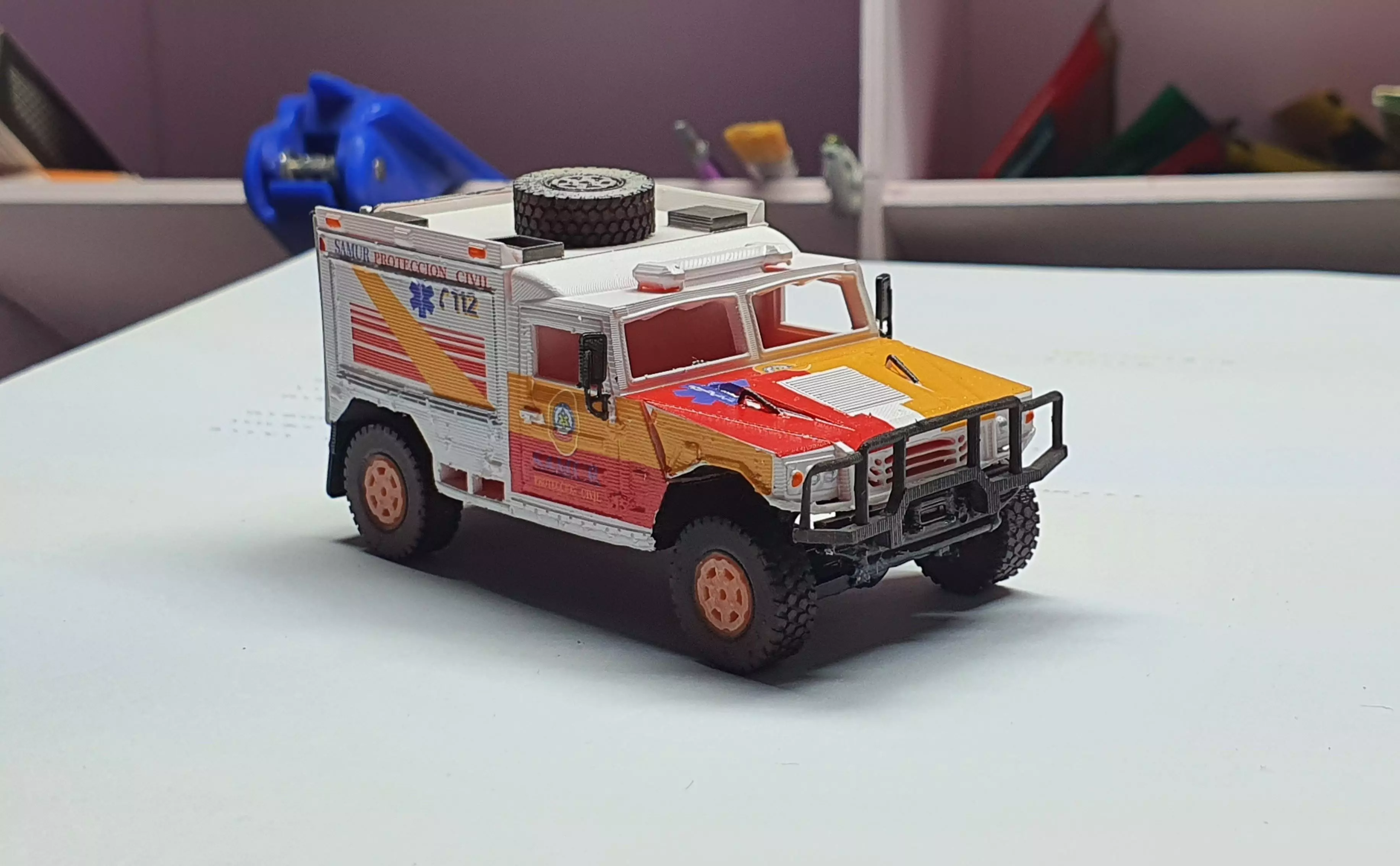 Uro Vamtac S3 Samur in Scale 64 3D print model