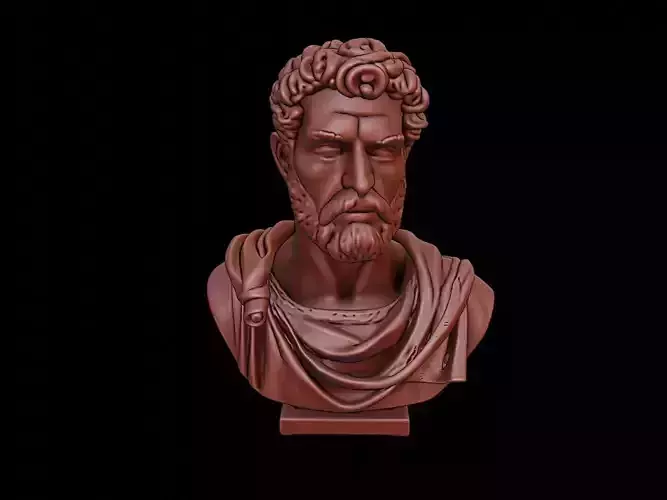 Roman Emperor Bust