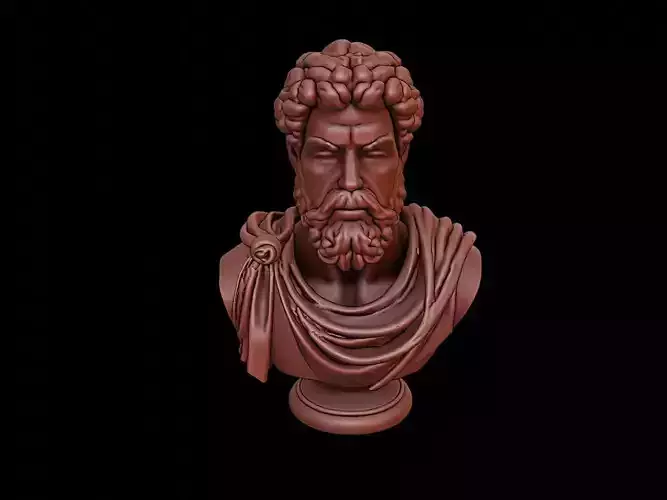 Roman Emperor Bust