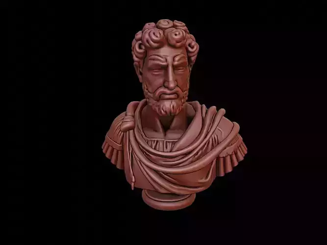Roman General Bust