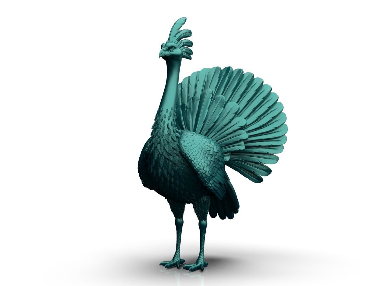 fantasy bird 3D print model_1