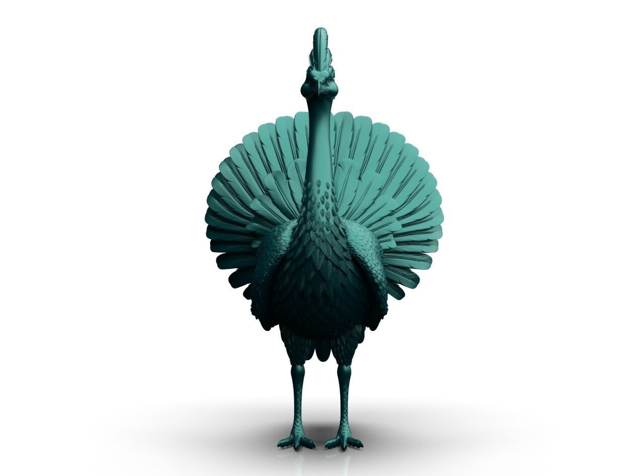 fantasy bird 3D print model_2