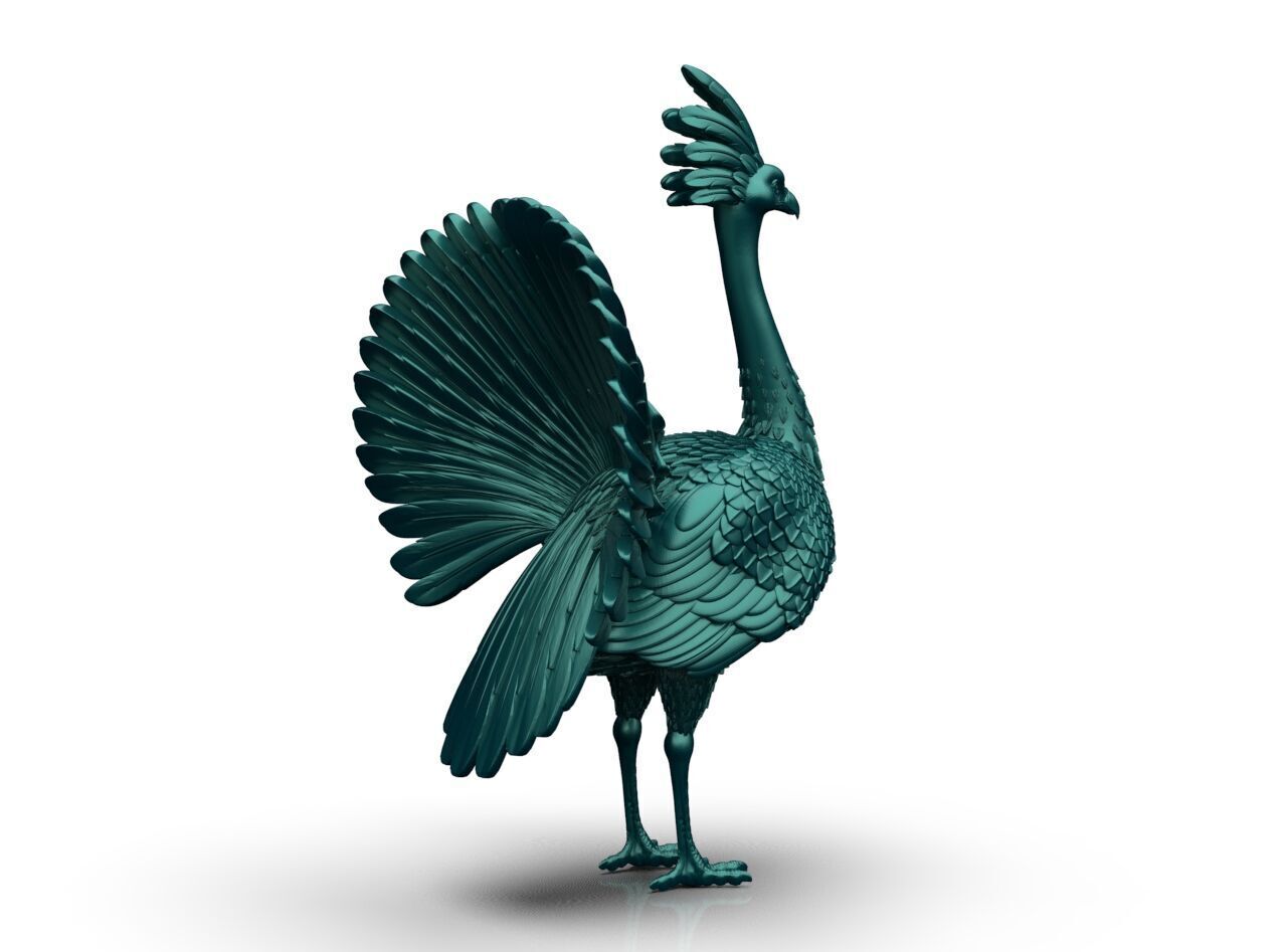 fantasy bird 3D print model_6