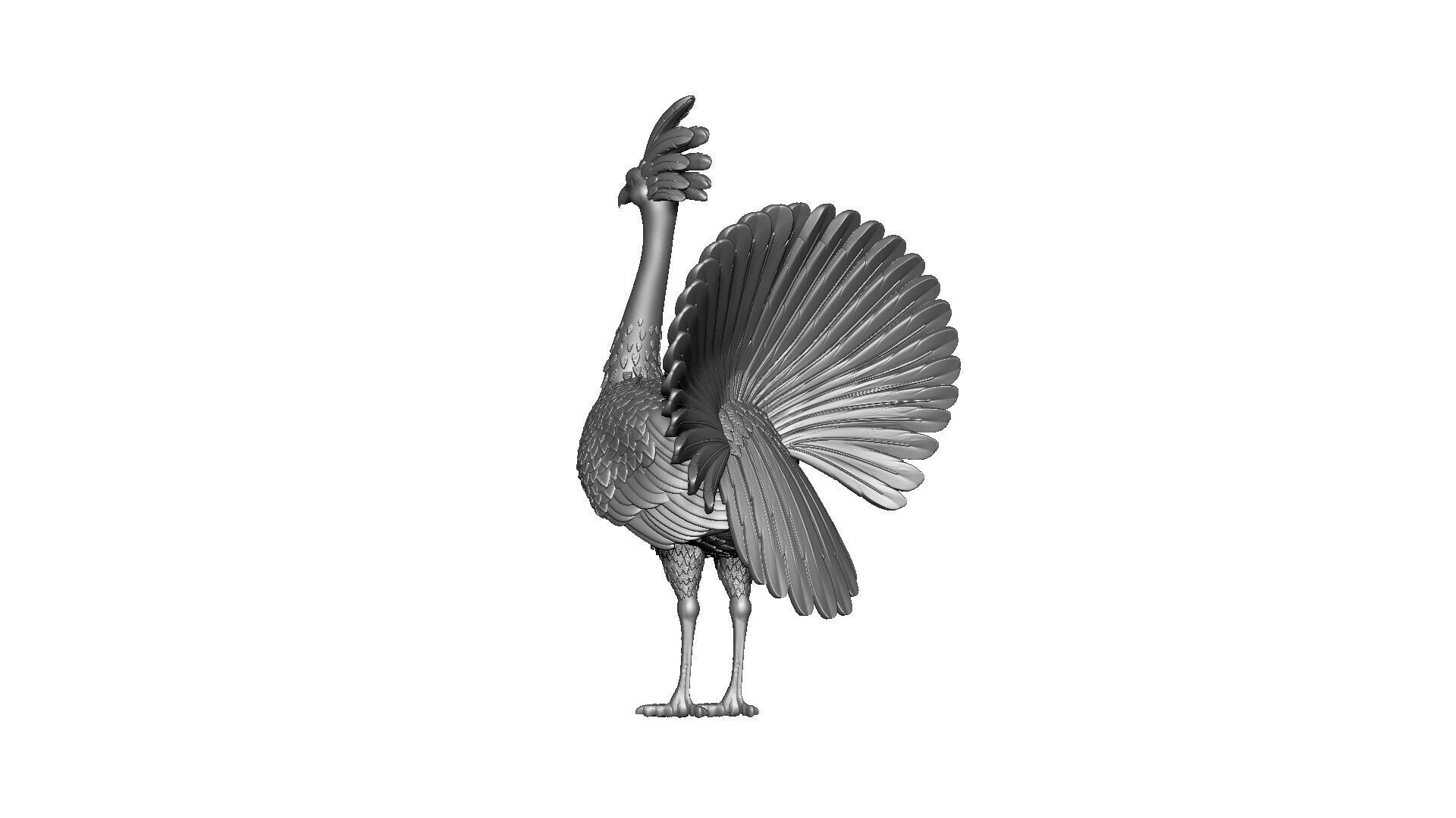fantasy bird 3D print model_13