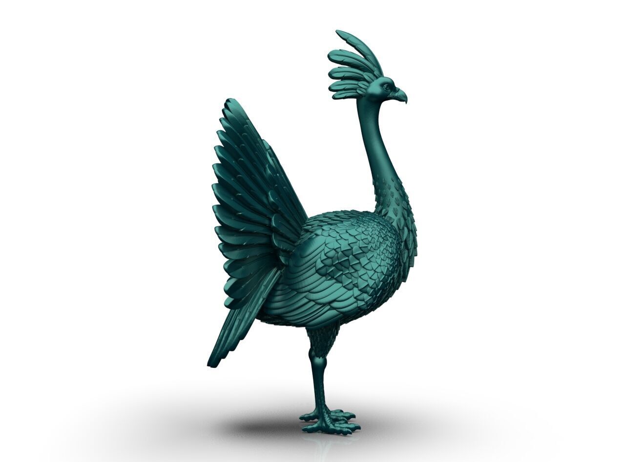 fantasy bird 3D print model_5